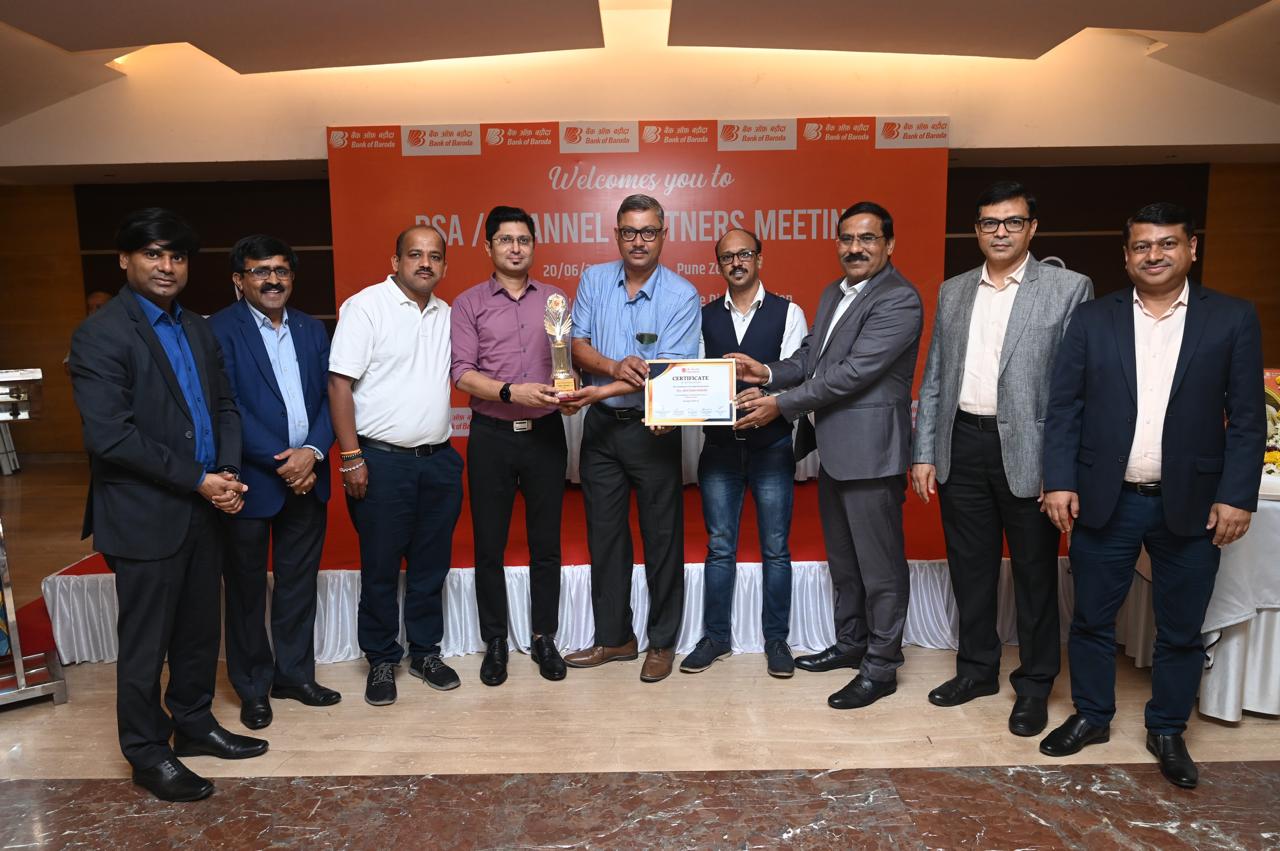 Bank of Baroda - Pune Excellence Award June 2025
